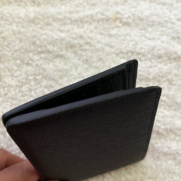 Authentic LOUIS VUITTON MULTIPLE WALLET M30295 TAIGA - Picture 6 of 12